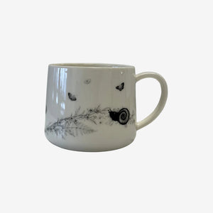 KATY HAYWARD Mug Cup - Walking with Aroha - Brown Kiwi