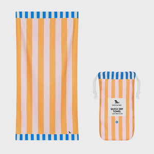 DOCK&BAY Quick Dry Beach Towel - Clubhouse Collection - Mellow Yellow - XL