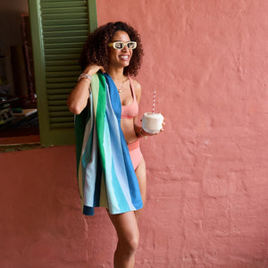 DOCK & BAY Beach Towel Summer Collection L Cool Lagoon