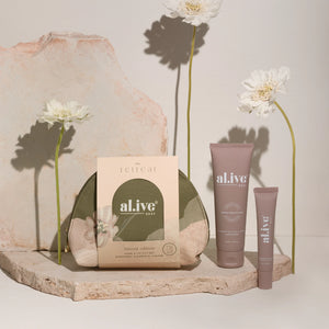 al.ive body Hand & Lip Gift Set - Raspberry Blossom & Juniper