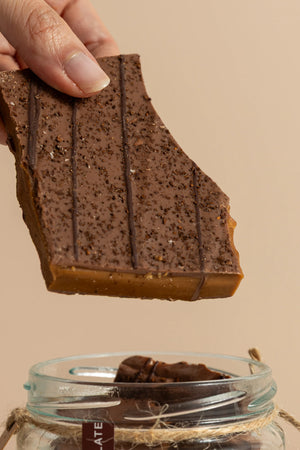 The Confectionist Milk Chocolate & Coffee Toffee 200g Jar