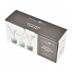 Dotty Mini Vase Trio