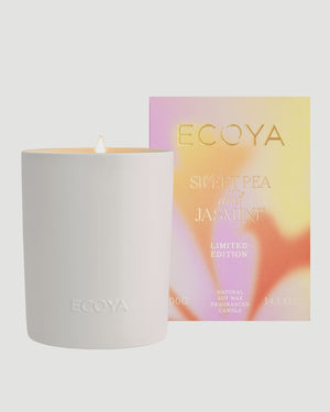 ECOYA Ceramic Candle Limited Edition - Sweet Pea/Jasmine 2026