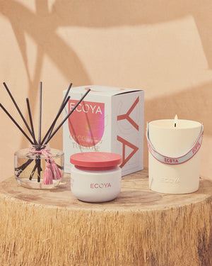 ECOYA High Summer 2026 - Coconut & Tuberose Ceramic Candle 400g