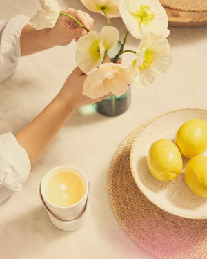 ECOYA High Summer 2026 - Blackcurrant & Mint Ceramic Candle 400g