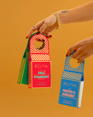 ECOYA Holiday - Festive Fragrance Duo Hibiscus & Bergamot