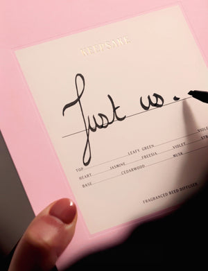 ECOYA Keepsake Candle #1 Pink