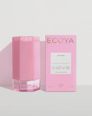 ECOYA Keepsake Candle #1 Pink