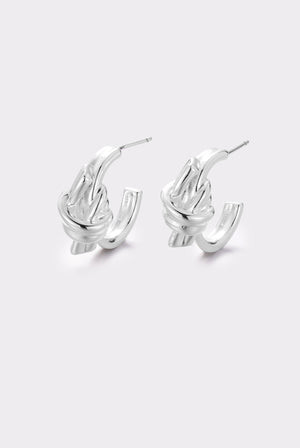 ZAFINO Edie Hoop - Silver