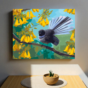 Adventure Collections Paint By Number Kit - Fantail