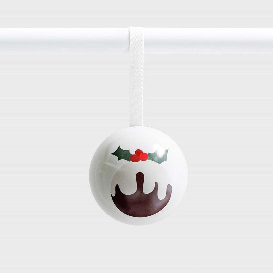 Father Rabbit Pudding Bauble