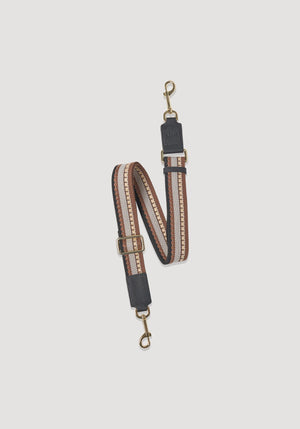 Saben Feature Strap Webbing - Multi Tan