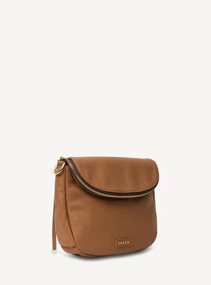 SABEN Fifi Crossbody - Toffee Brown leather handbag
