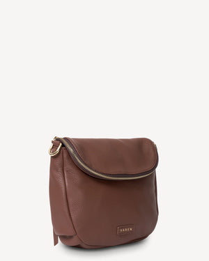 Saben Fifi Crossbody Bag Umber