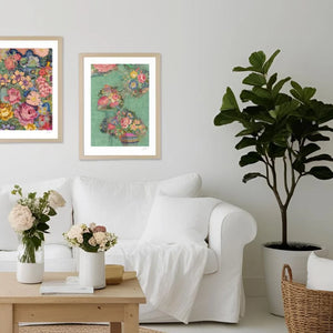 Fleur Woods A3 Wall Art Print - Garden Wanderings