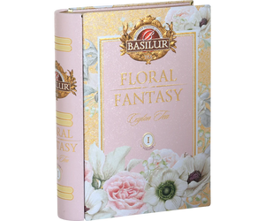 Floral Fantasy Volume I Tea Book - 100g Loose Leaf Green Tea