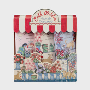 Cath Kidston Flower Market Hand Cream Trio 3x30ml