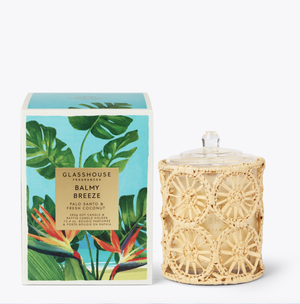 Glasshouse Fragrances Balmy Breeze candle GF 380g 2026 limited edition