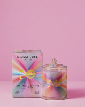 Glasshouse Fragrance GF 20 Year Anniversary Candle - ABSOLUTELY EVERYTHING ALL AT ONCE