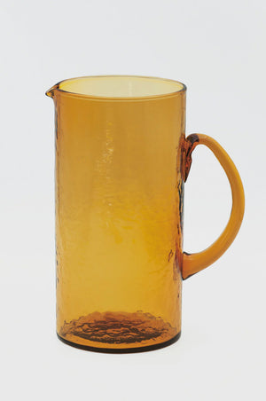 Bianca Lorenne GLASS JUG - AMBER