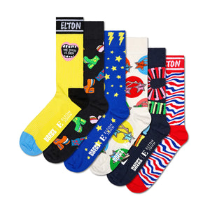 HAPPY SOCKS Elton John Gift Set 6-Pack
