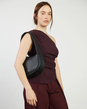 Harper Shoulder Bag - Black Bubble