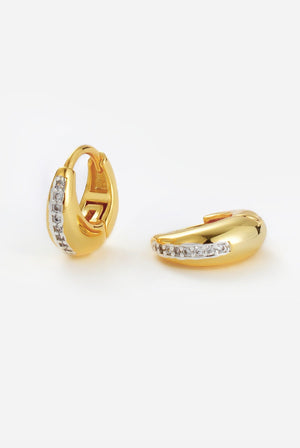 ZAFINO Hayley Huggie - Gold
