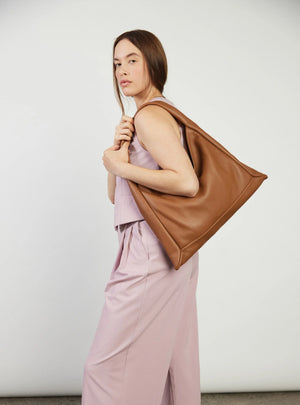 SABEN Haze Shoulder Bag - Tan Luxe