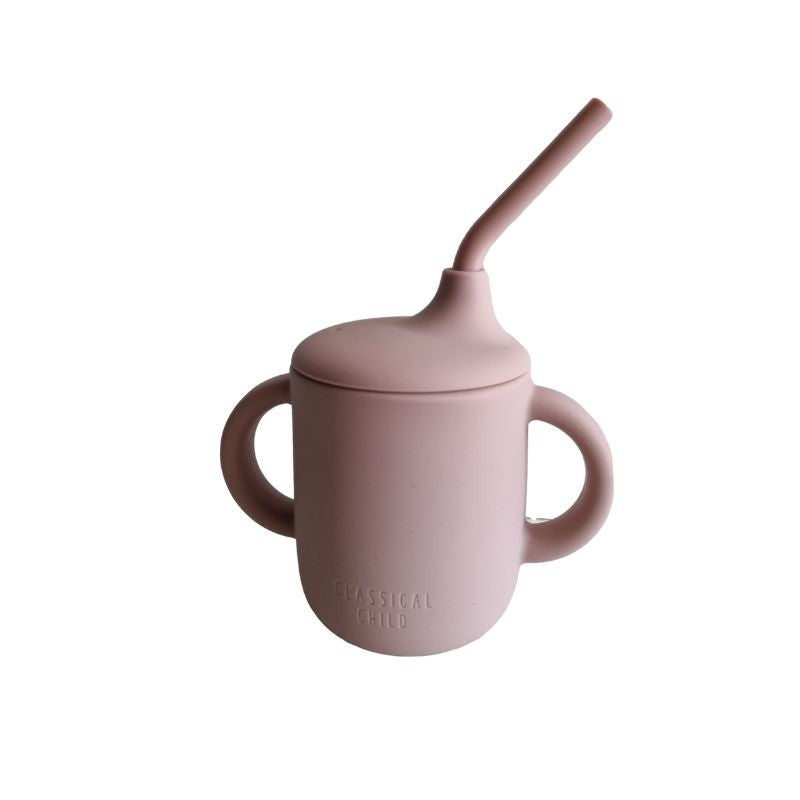 Classical Child Silicone First Cup - Blush