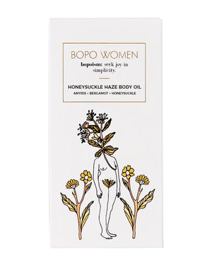 Bopo Women Body Oil 100ml - Honeysuckle Haze