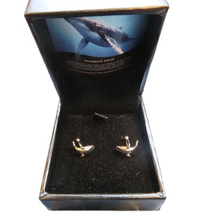 Wildside Gifts Humpback Whale Drop Earrings