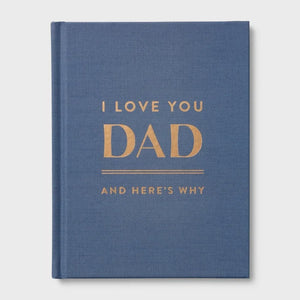 COMPENDIUM Father's Day I Love You Dad And Here's Why Gift Book