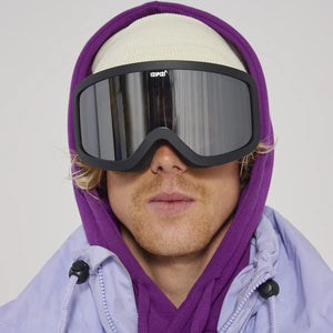 IZIPIZI Sport Snow Goggles Adult All Weather - Black