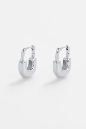 ZAFINO Imogen Huggie - Silver
