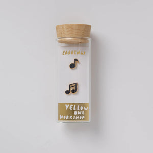 Yellow Owl Workshop Musical Notes Earrings