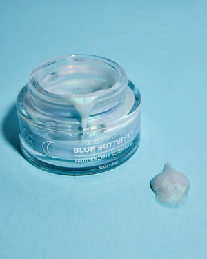 Bopo Women Blue Butterfly Enzyme Sleep Mask 50g