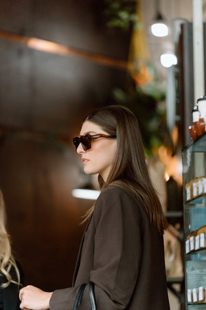 Bored George Jade Sunglasses - Coffee