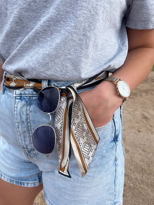 Dark Hampton SILK Twilly