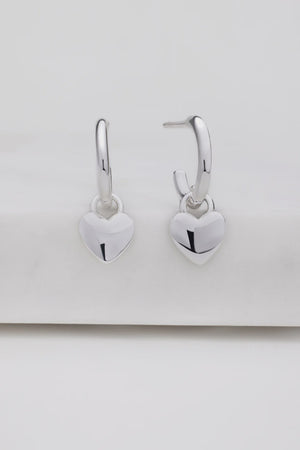Zafino Khloe Mini Huggie Earring Silver