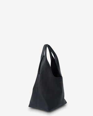 SABEN Kiki Shoulder Bag - Black Lightly Milled