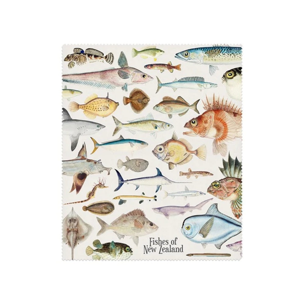 100% NZ Fishes of NZ Lens Cloth