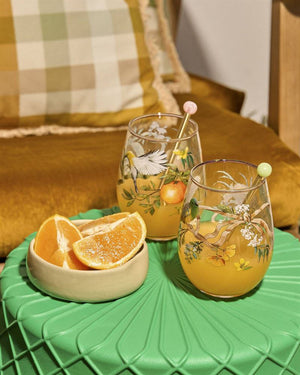 La La Land - Golden Hour Set of 2 - Glass Tumblers