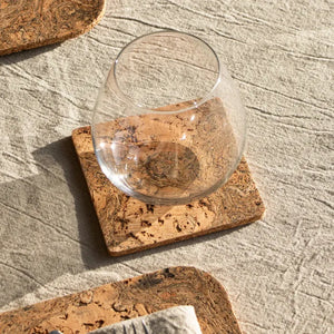 Liga Natural Square Coasters 4pk