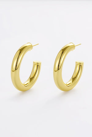 ZAFINO Lina Hoop Large - Gold