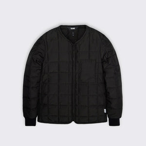 Rains Liner Jacket Check - Black