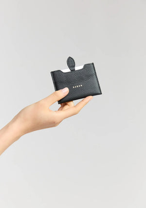 SABEN Lumi Mirror Card Holder - Black