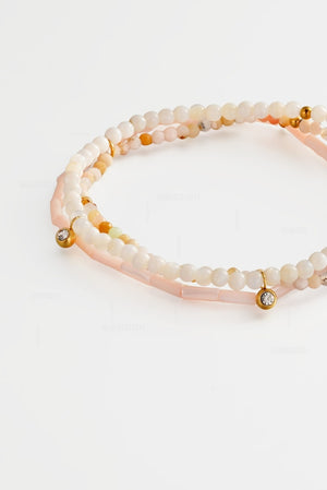 ZAFINO 8068 Marni Bracelet - Pastel Pink