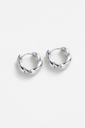 ZAFINO Maya Hoop - Silver