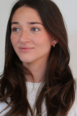 ZAFINO Maya Mini Huggies - Gold 7117