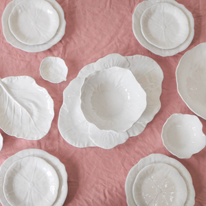 Melamine Cabbage Leaf Bowl 32cm + Le Forge